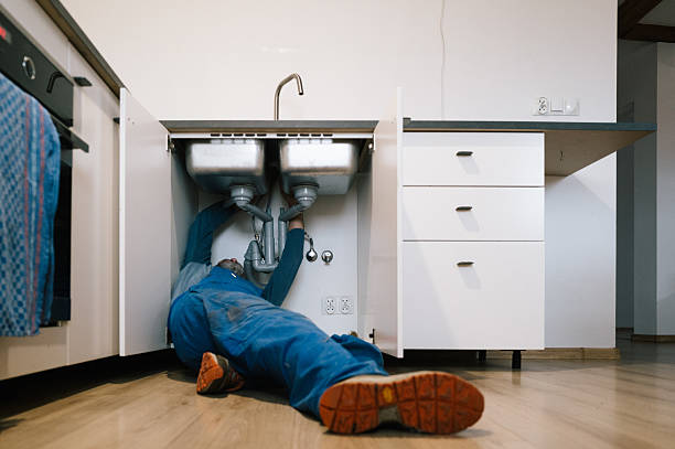 Professional Pipe Repair technician working in Lund, NV